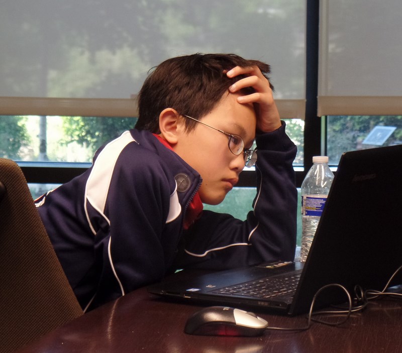 David ponders his next move