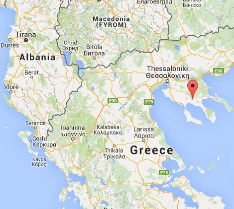 Greece map