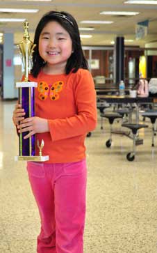 Caitlin Hong, Highland Park, 1st place K3